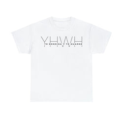 Image of YHWH (Jehovah/Yahweh) Te Bendiga y Te Guarde Camisa Cristiana - Letra Fina - Joe Camilo Designs