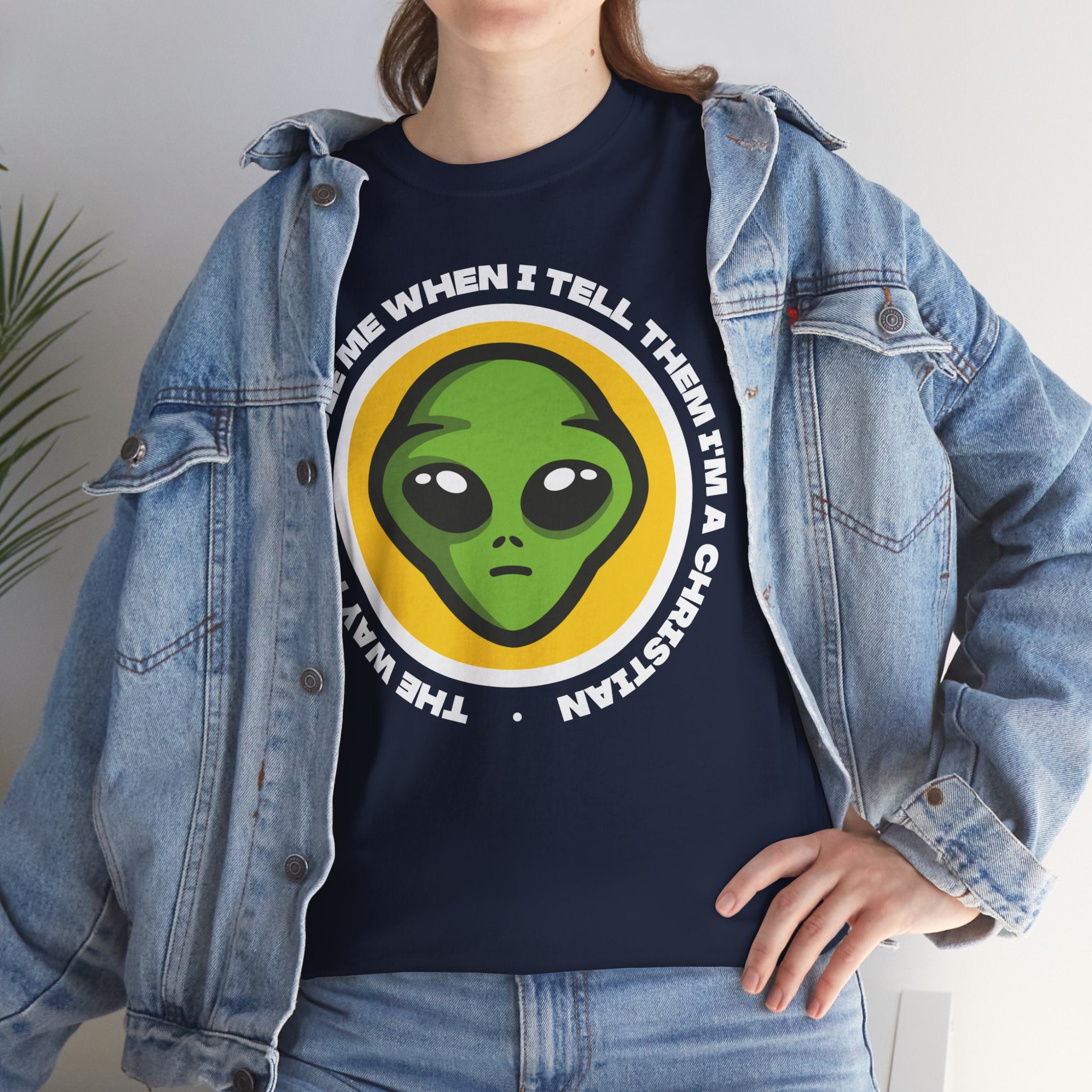 Alien Design T-Shirt (The Way People See Me).