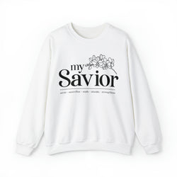 Image of My Savior Christian Women Sweatshirt - Joe Camilo Designs