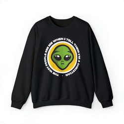 Image of Alien Design Christian Sweatshirt (The Way People See Me). - Joe Camilo Designs