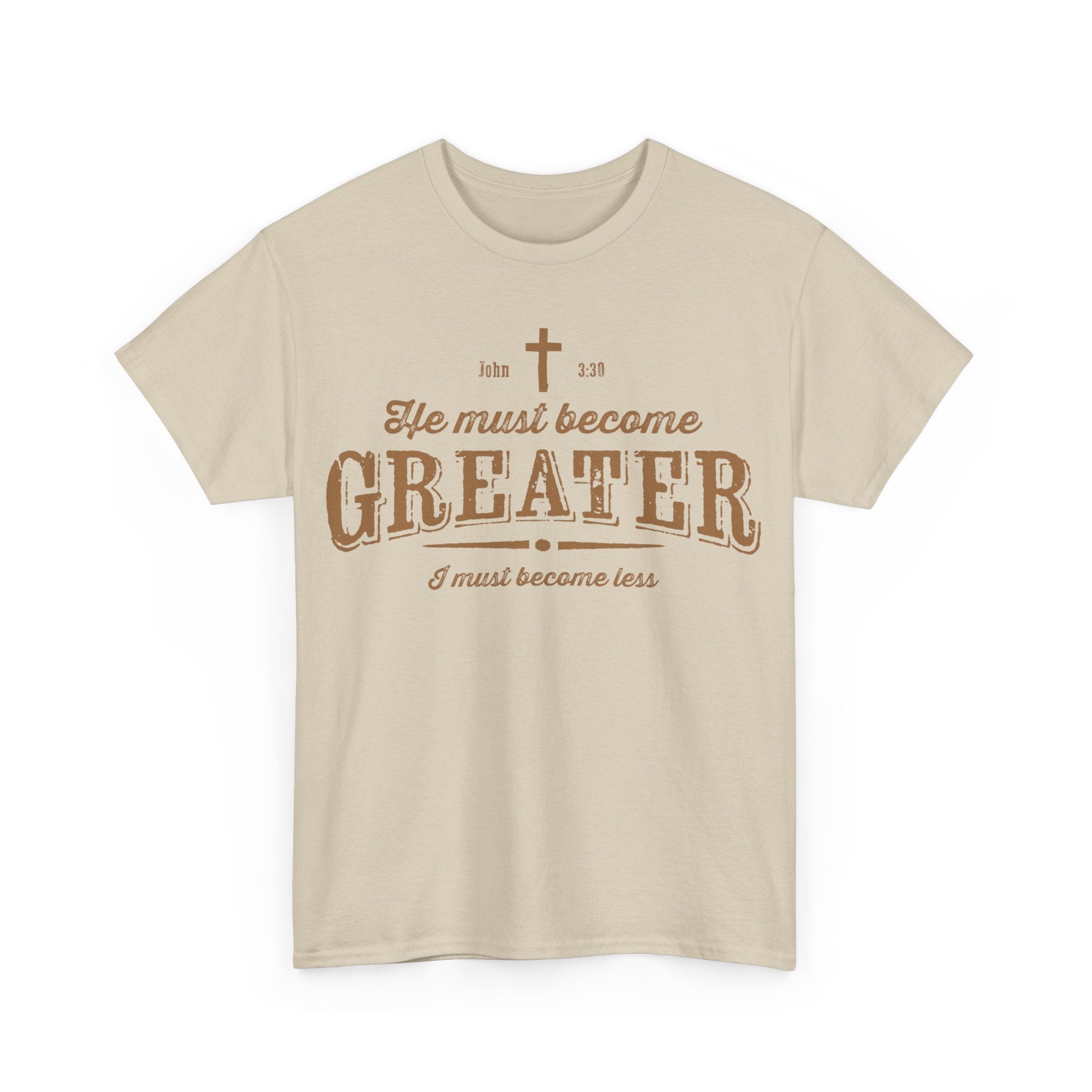 He Must Become Greater Vintage Shirt