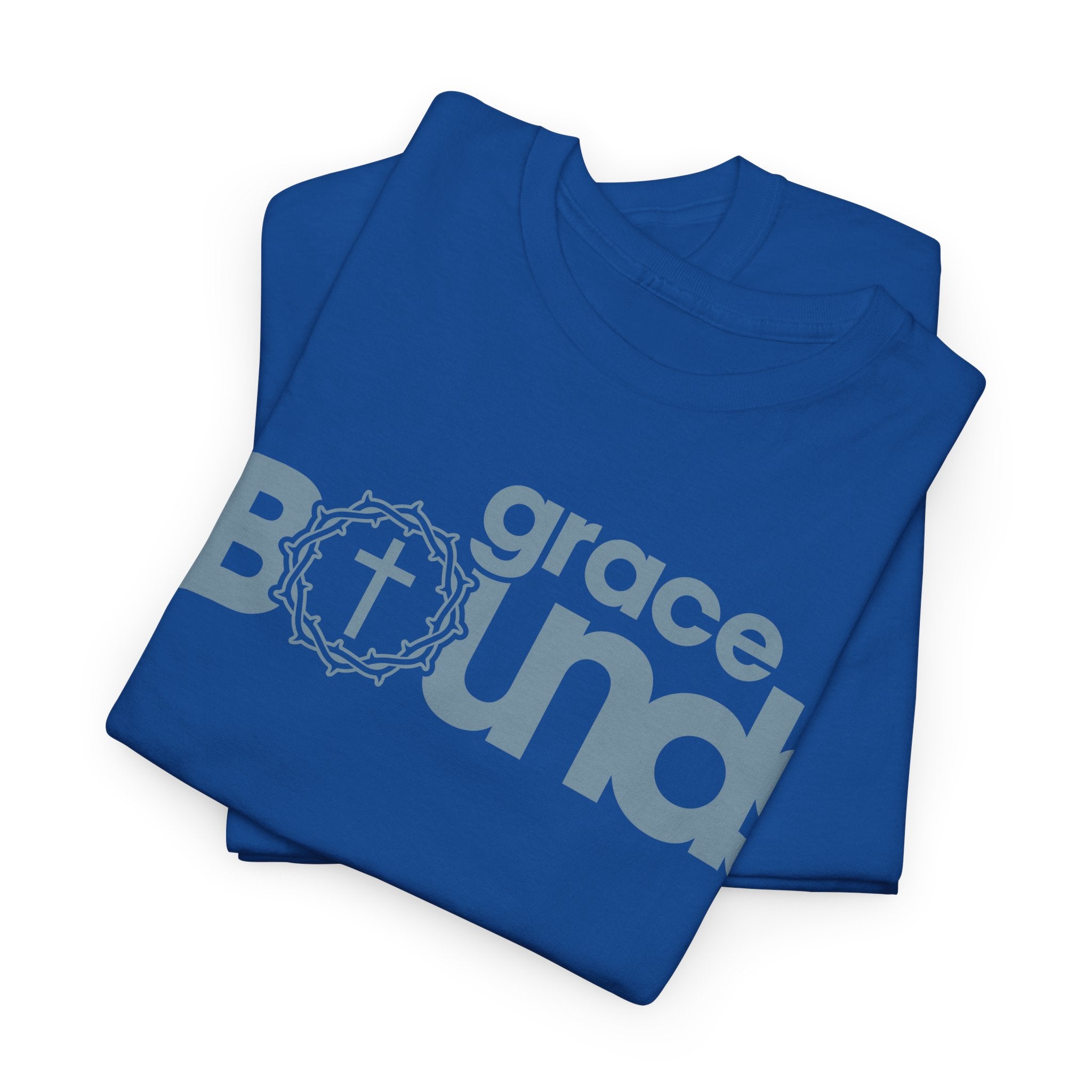 Grace Abounds Shirt with Crown of Thorns and Cross