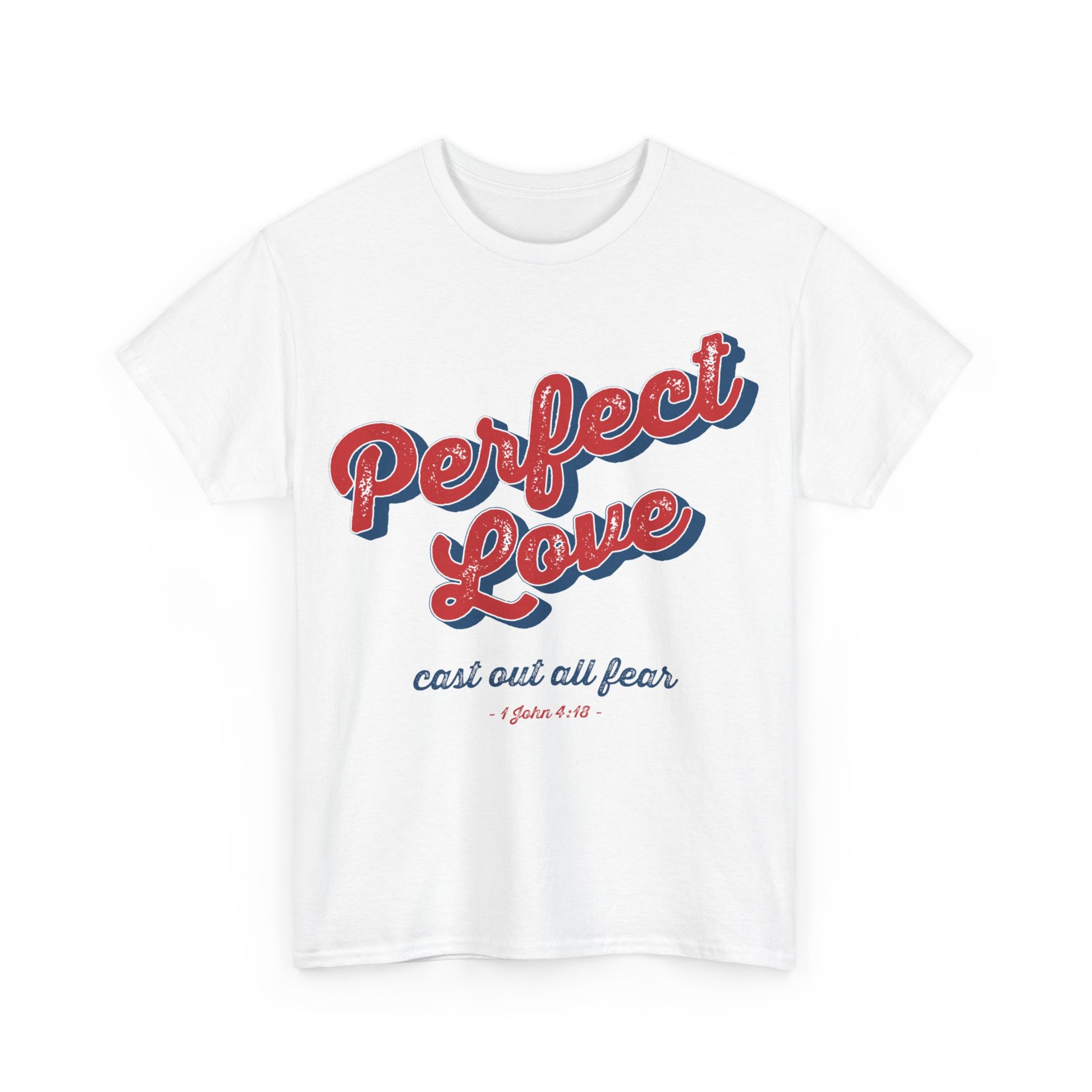 Perfect Love Shirt in Vintage Style Font