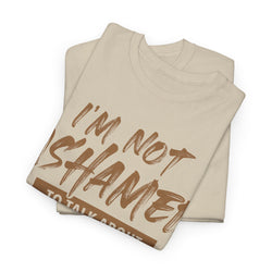 Image of I am Not Ashamed Christian T-Shirt