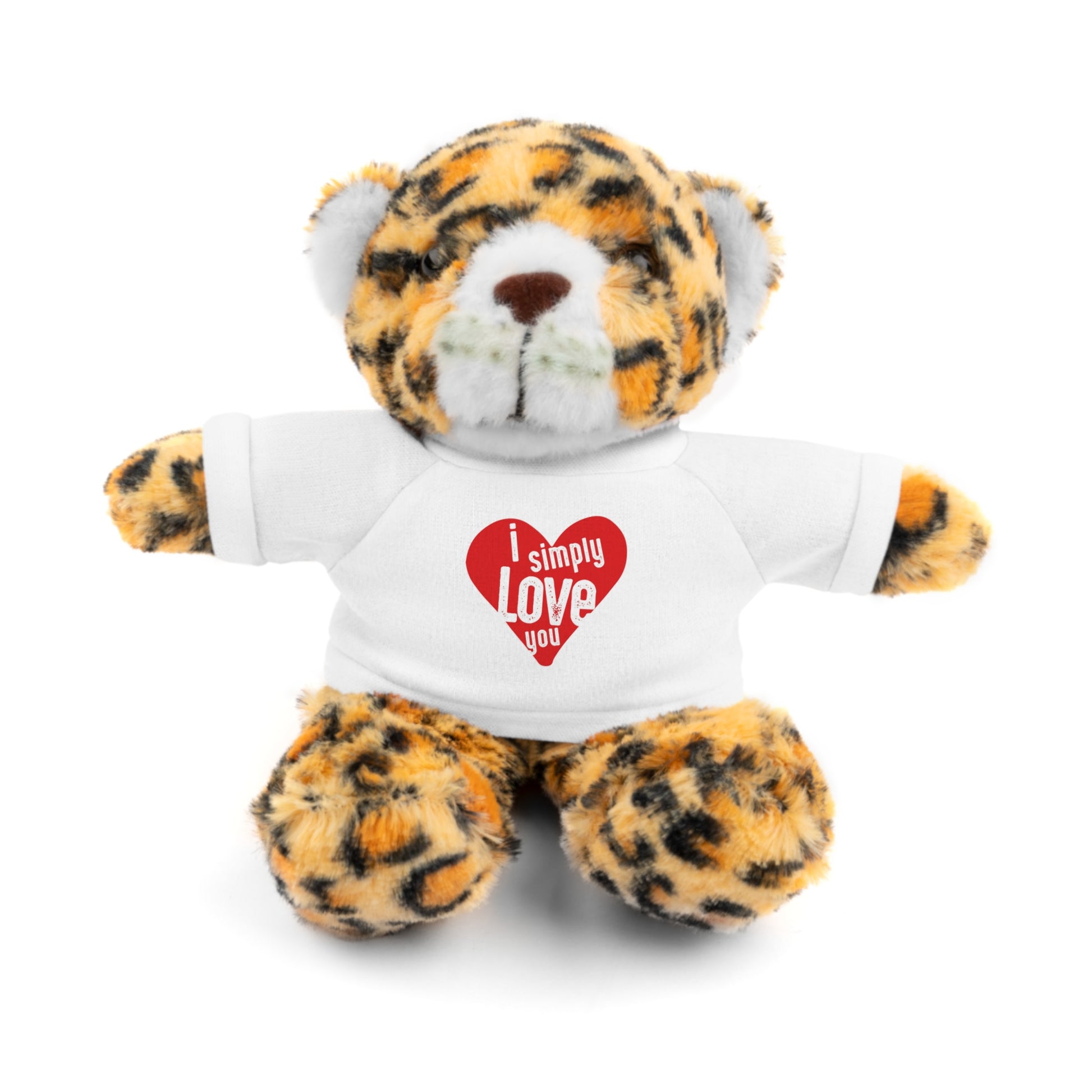 "I Simply Love You" Stuffed Animals with Tee