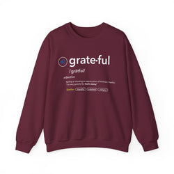 Image of Grateful Definition/Search Result Sweatshirt