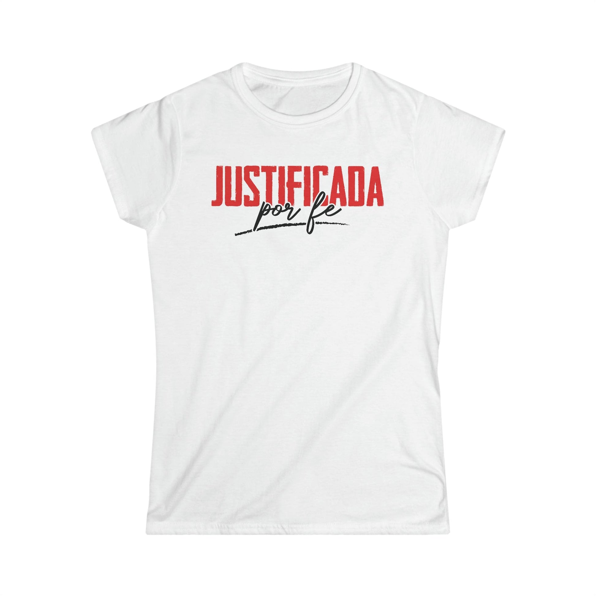 Justificada por Fe Camisa Cristiana de Mujer - Joe Camilo Designs