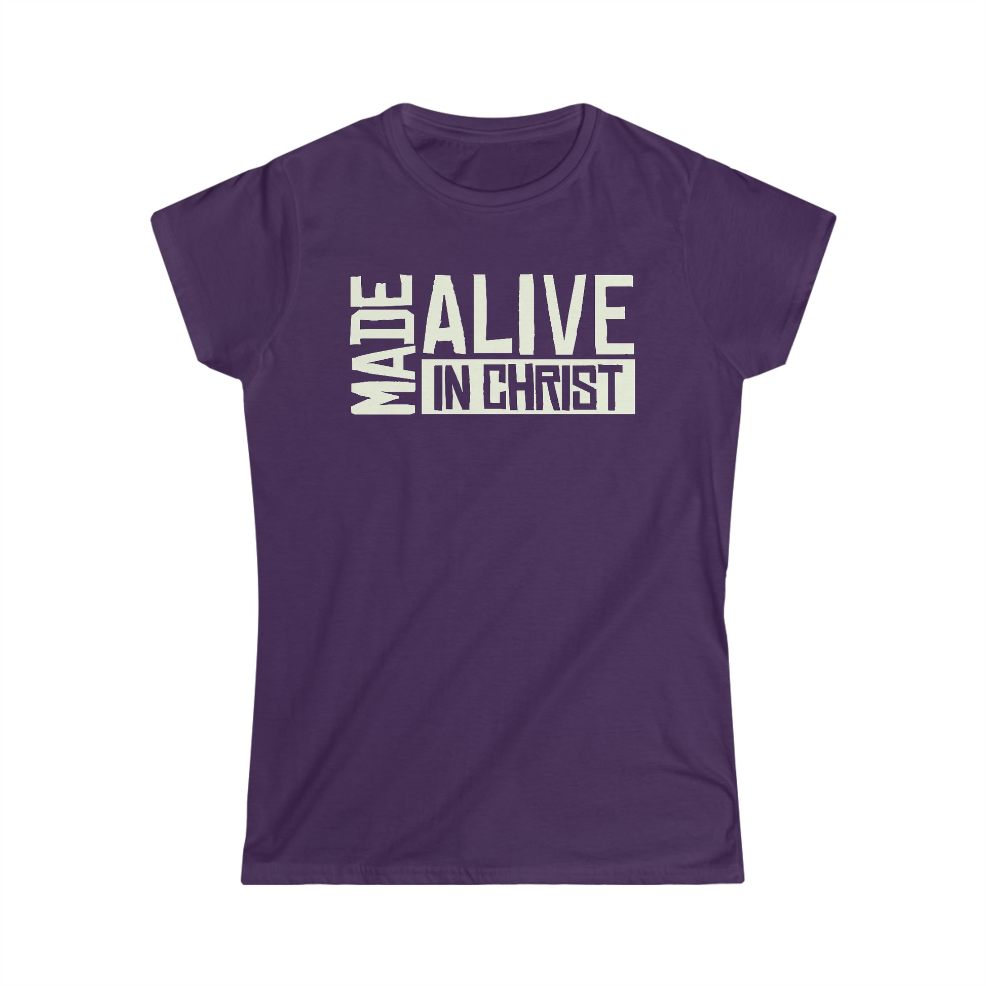 Made Alive in Christ Christian Women T-Shirt - Joe Camilo Designs