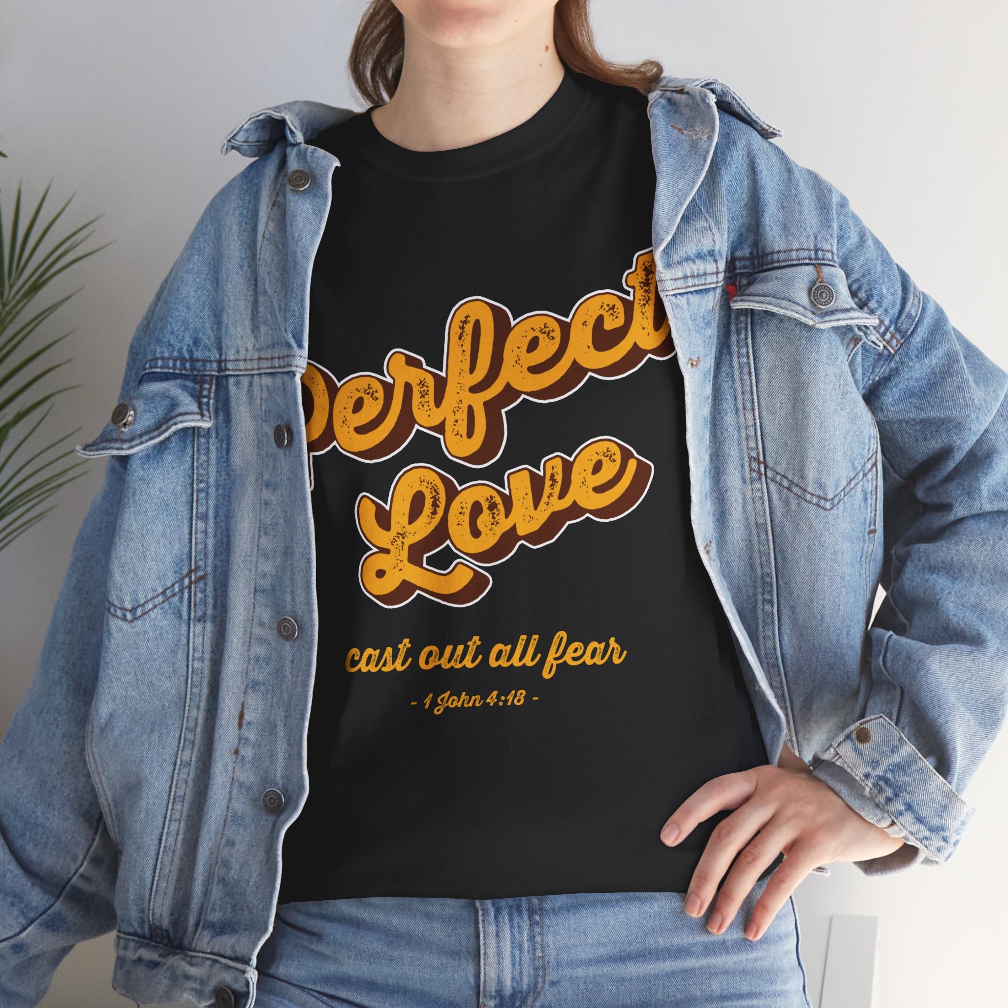 Perfect Love Shirt in Vintage Style Font