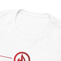 Image of When I Walk Through the Fire Christian Shirt with Fire Icon