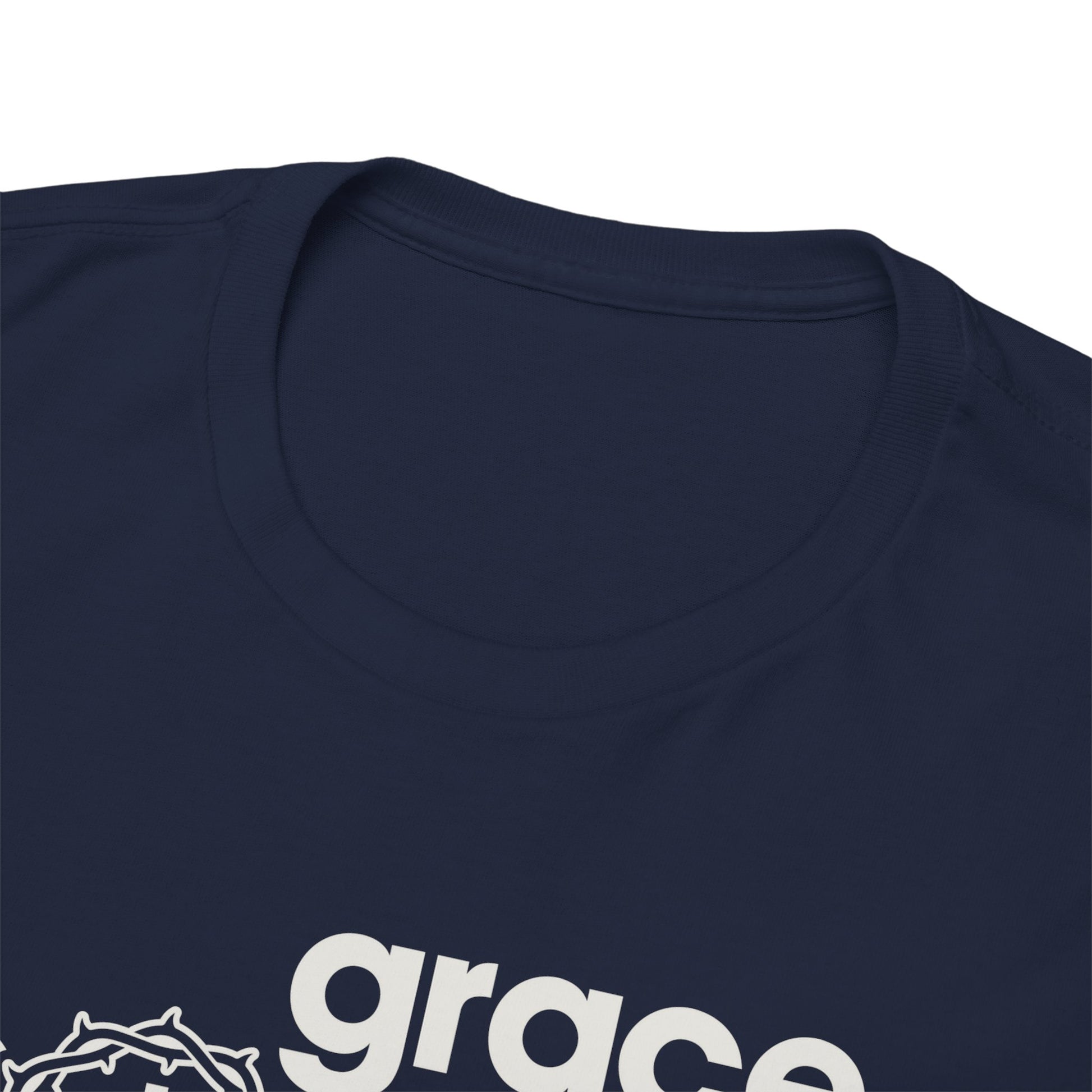 Grace Abounds Shirt with Crown of Thorns and Cross