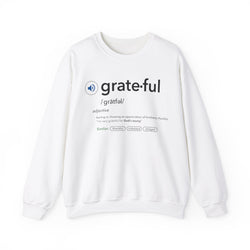 Image of Grateful Definition/Search Result Sweatshirt