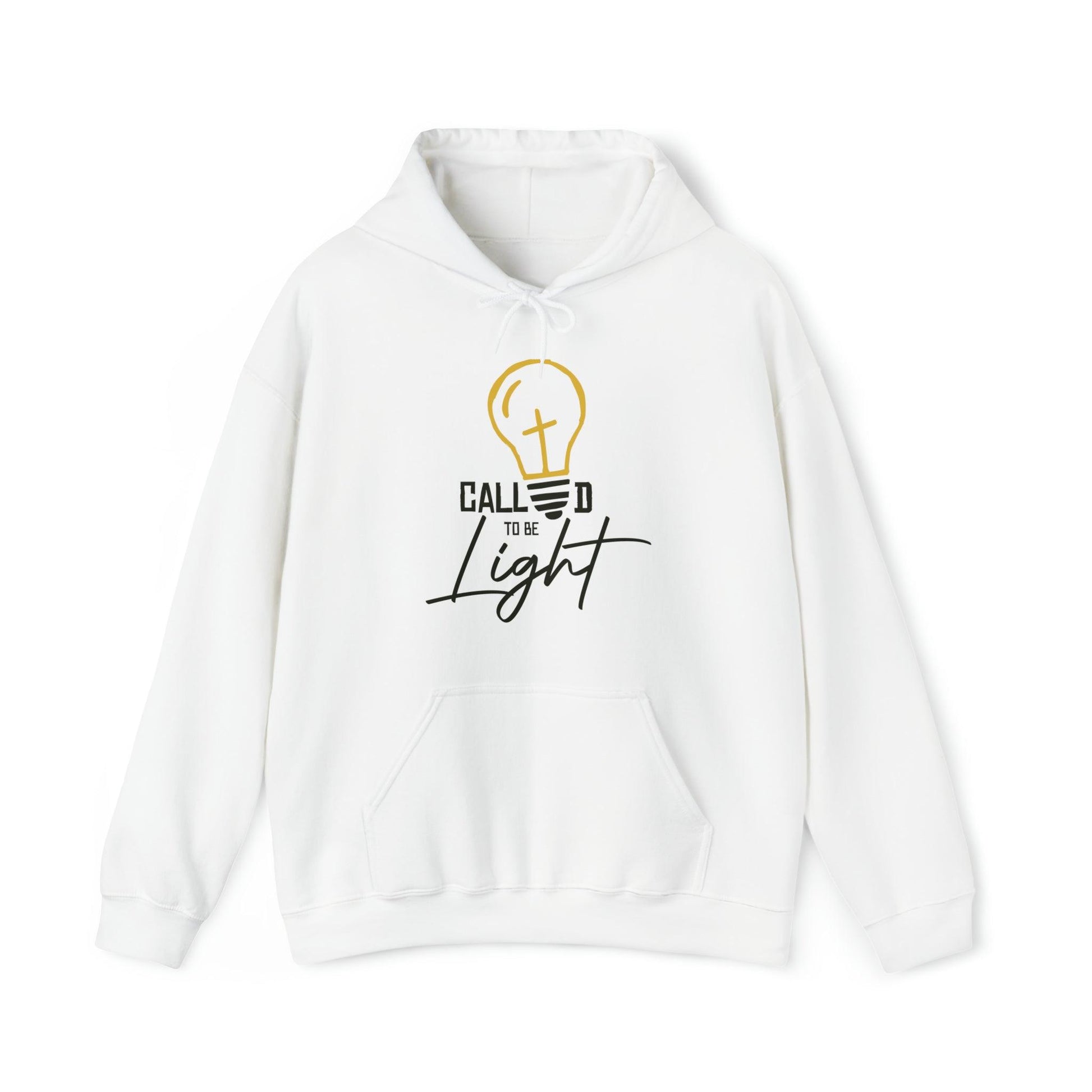 Called to be Light Christian Hoodie with Light Bulb - Joe Camilo Designs