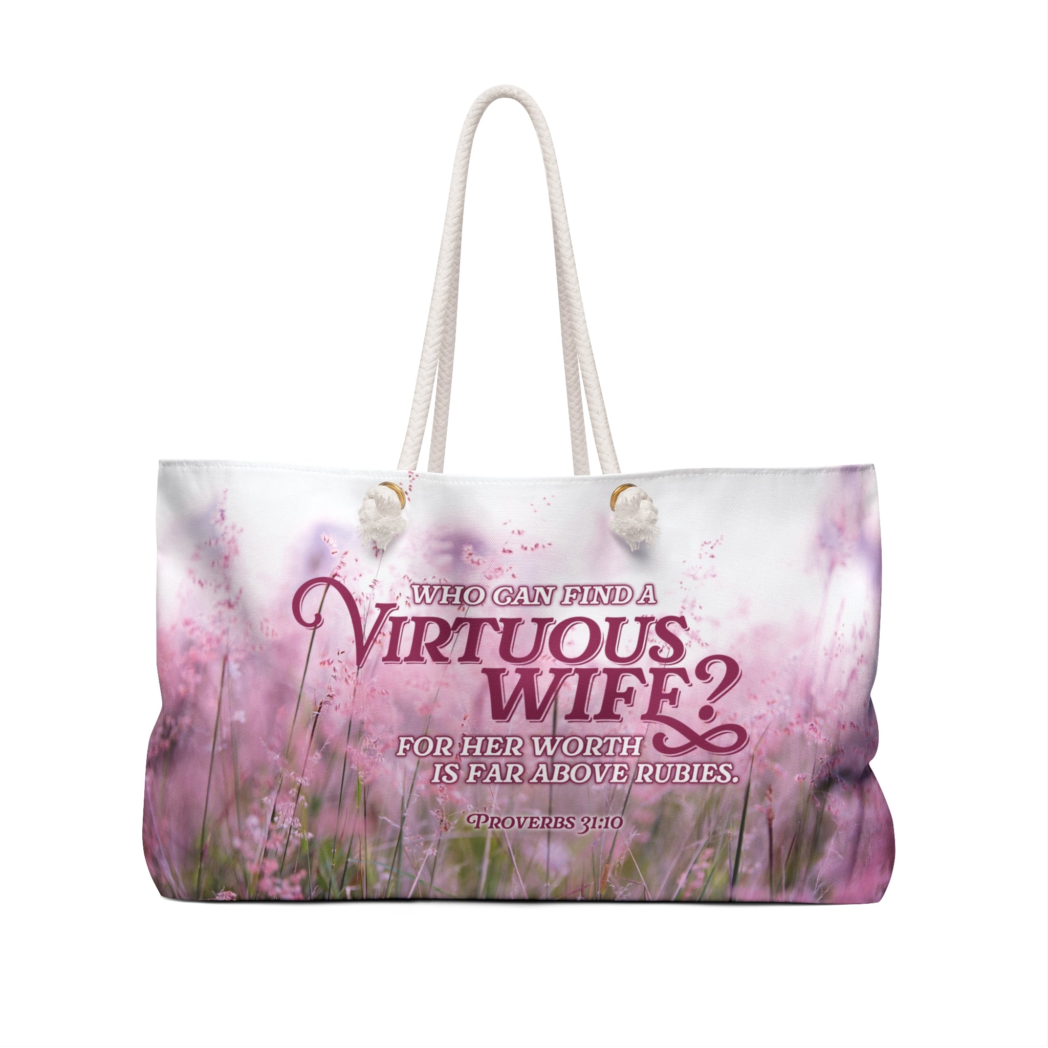 Virtuous Wife Weekender Bag