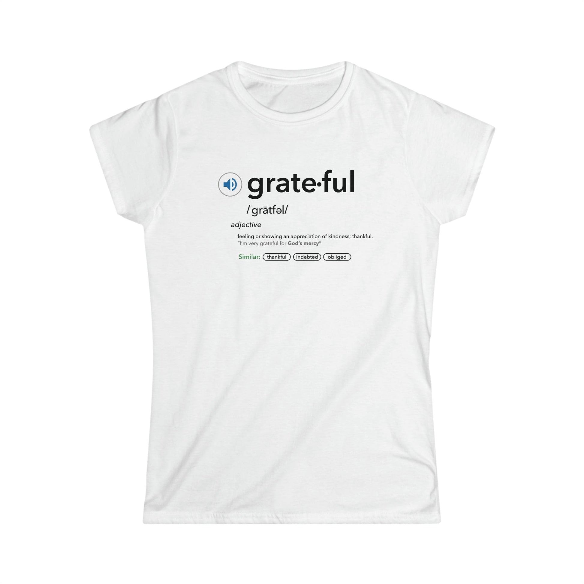 Grateful Definition/Search Result Women Shirt - Joe Camilo Designs