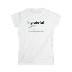 Image of Grateful Definition/Search Result Women Shirt - Joe Camilo Designs