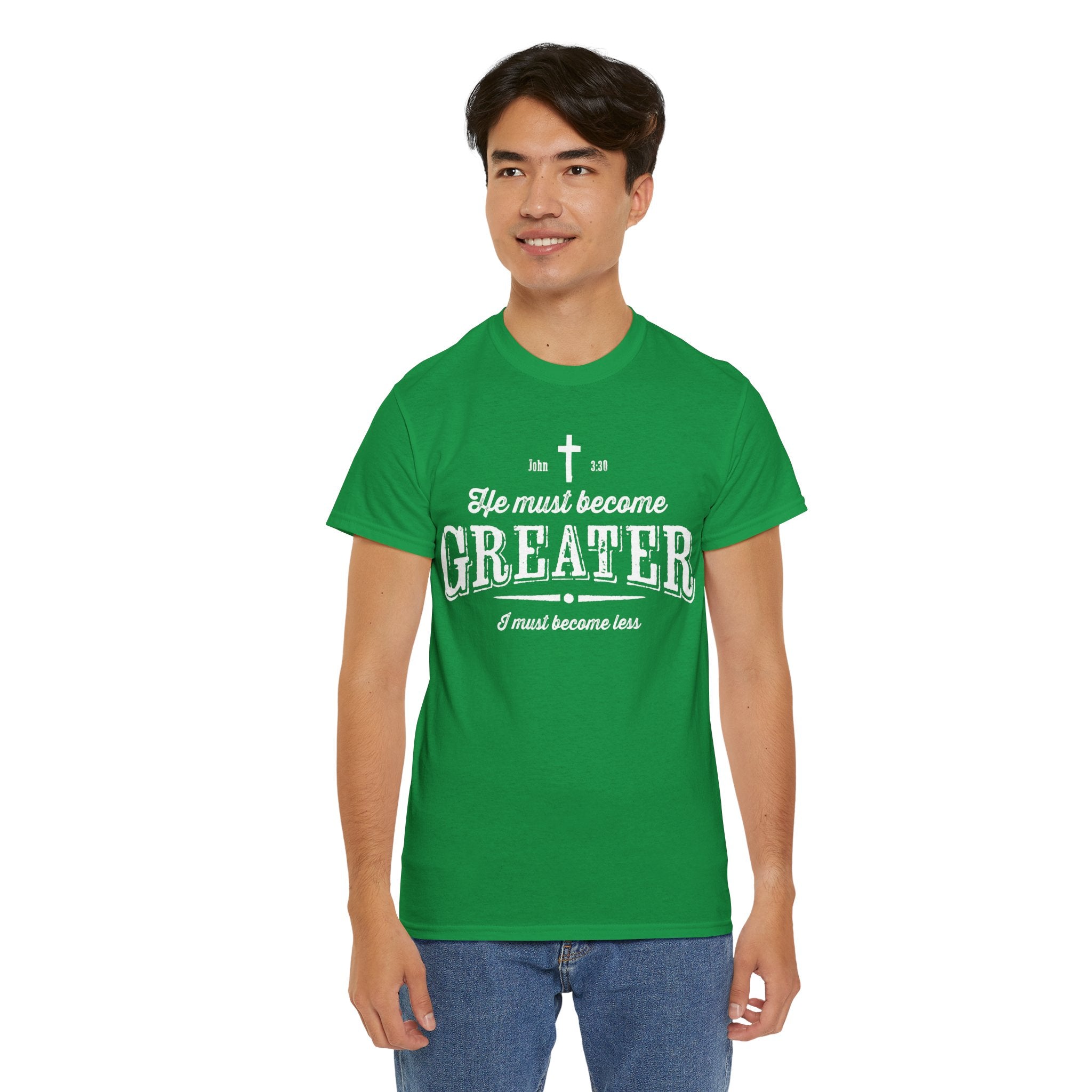 He Must Become Greater Vintage Shirt