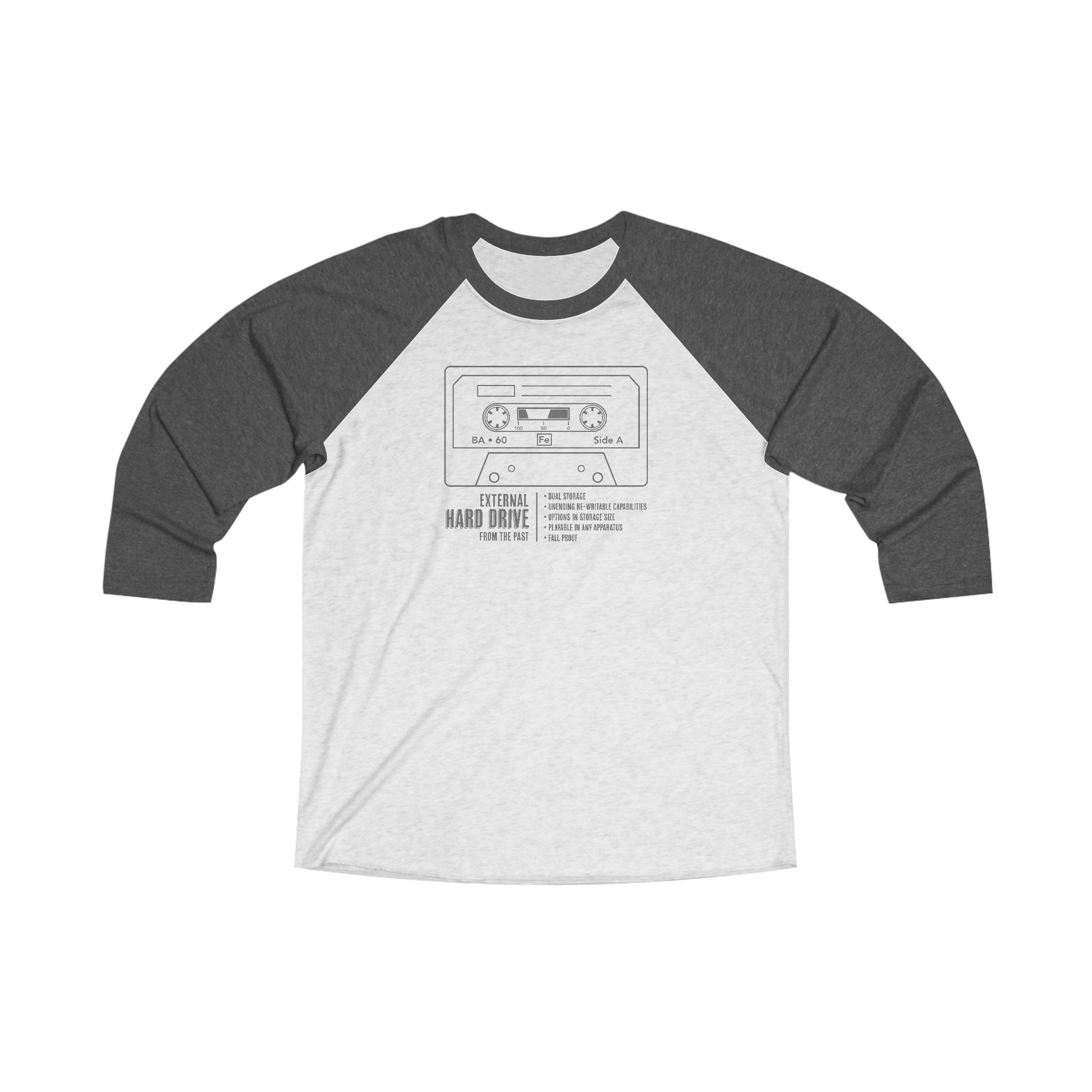 "Hard Drive from the Past" Raglan Tee