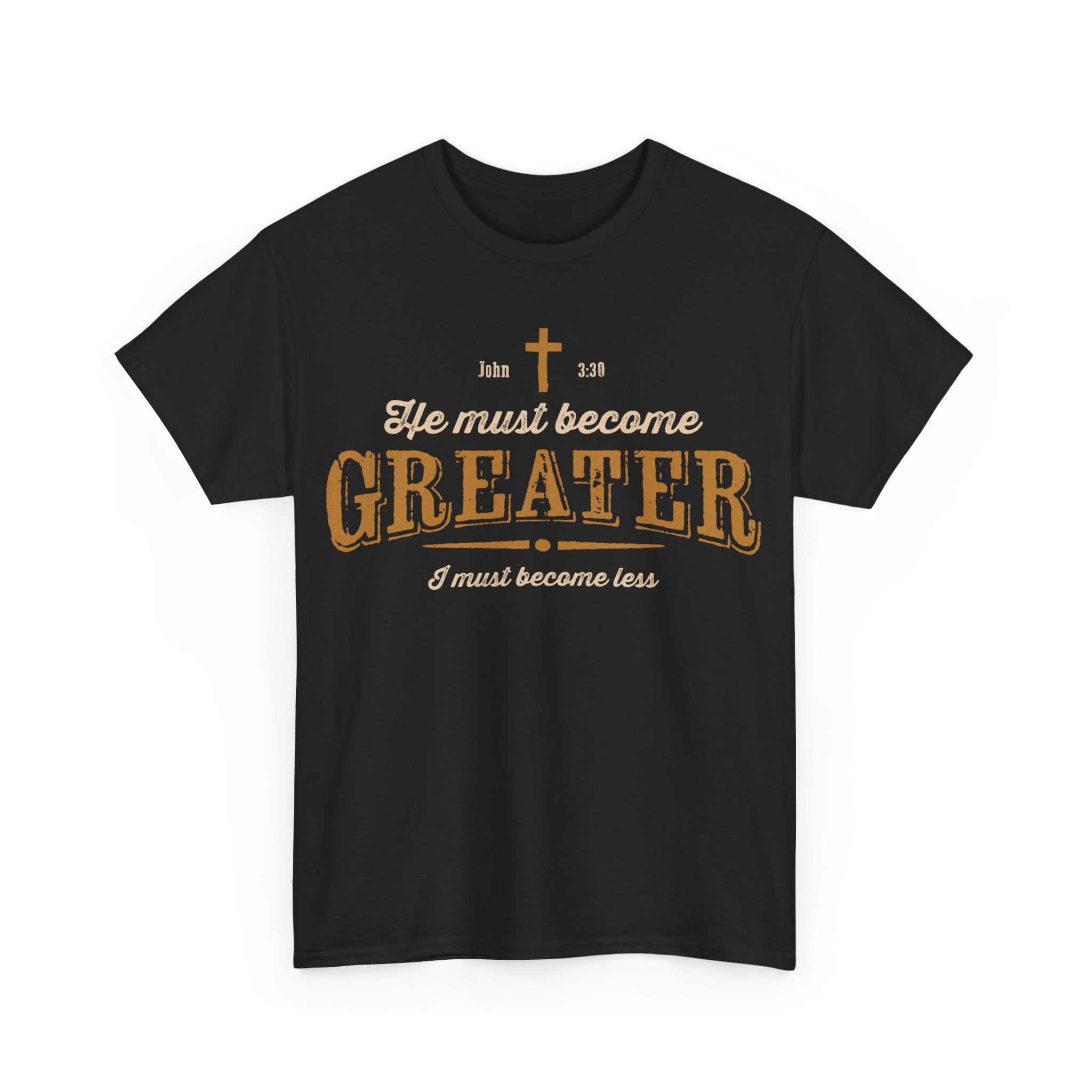 He Must Become Greater Vintage Shirt