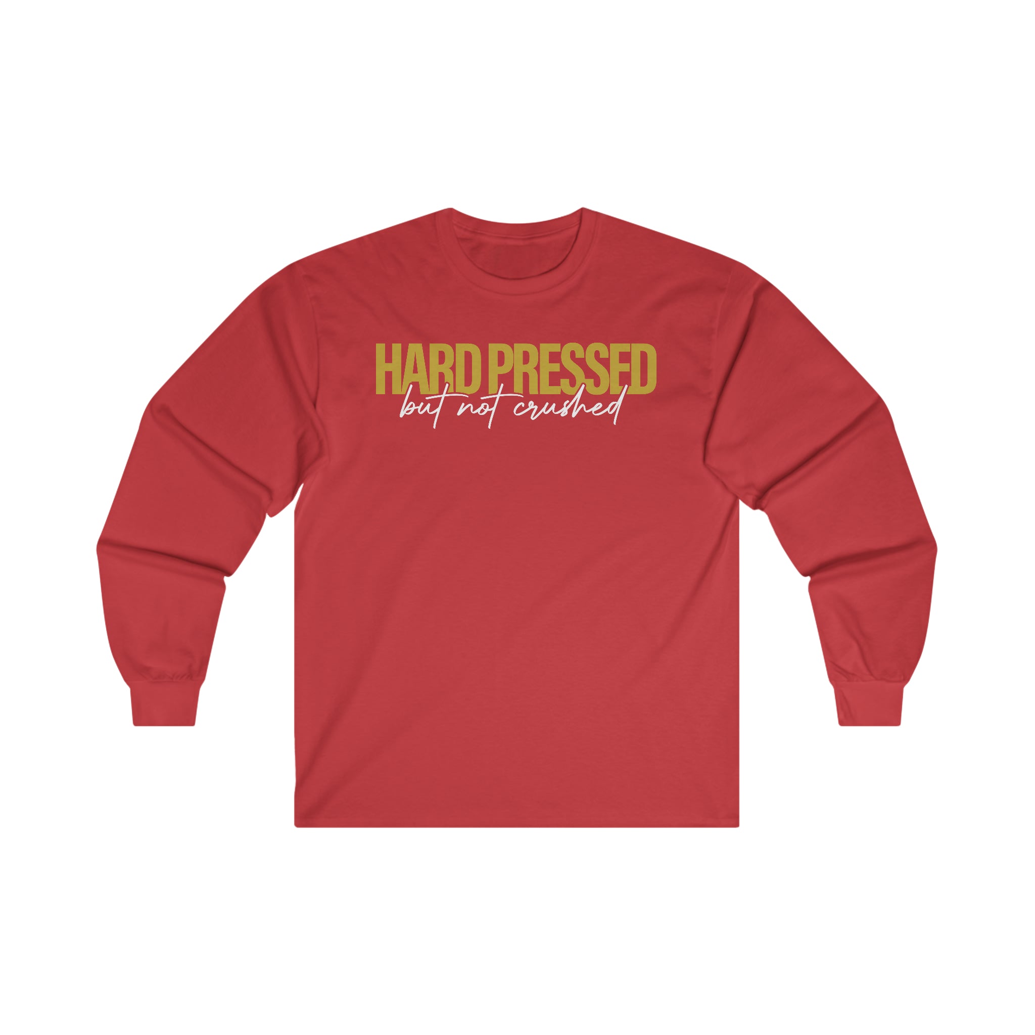 Hard Pressed Christian Long Sleeve Shirt - Joe Camilo Designs