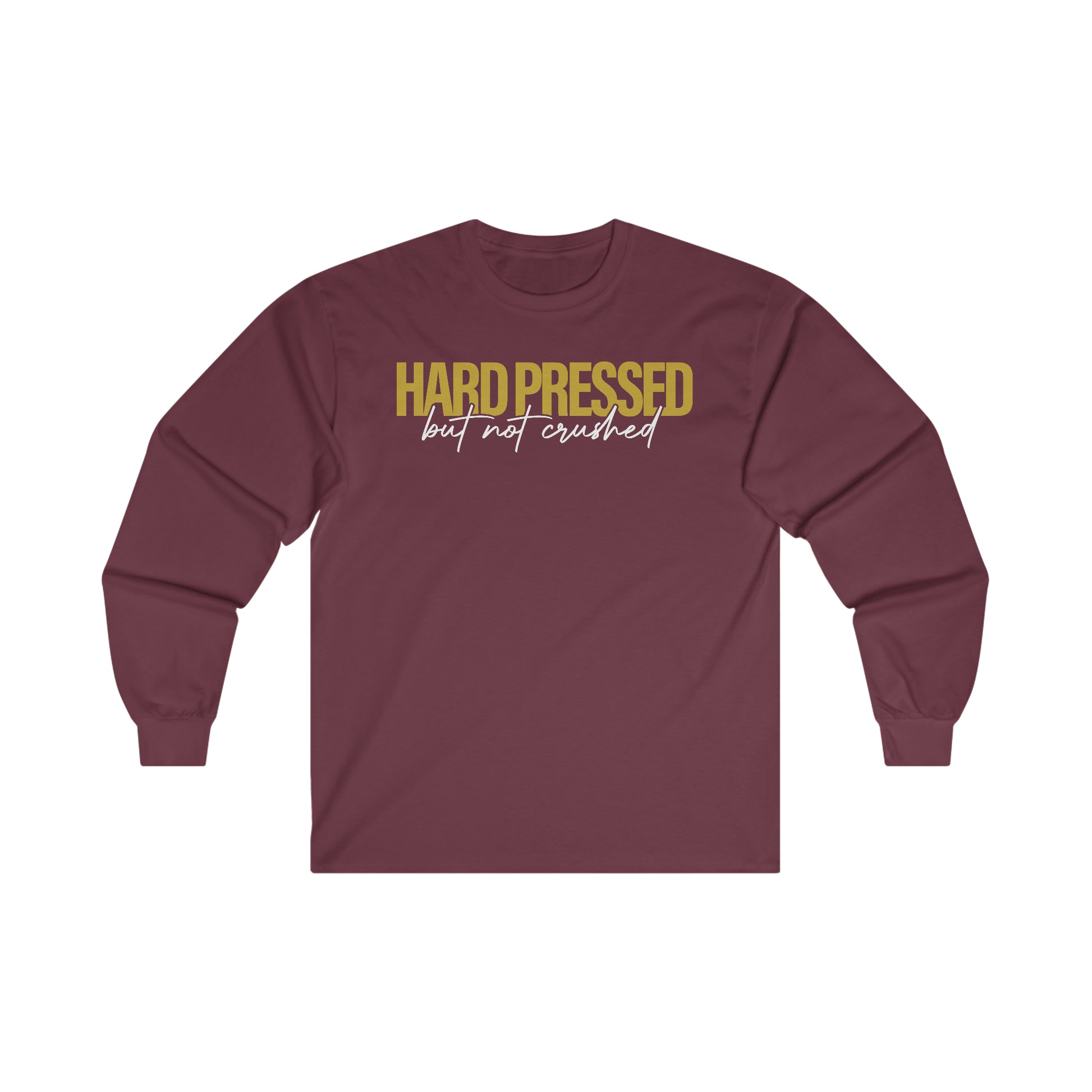 Hard Pressed Christian Long Sleeve Shirt - Joe Camilo Designs