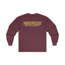 Image of Hard Pressed Christian Long Sleeve Shirt - Joe Camilo Designs