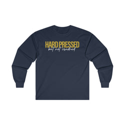 Image of Hard Pressed Christian Long Sleeve Shirt - Joe Camilo Designs