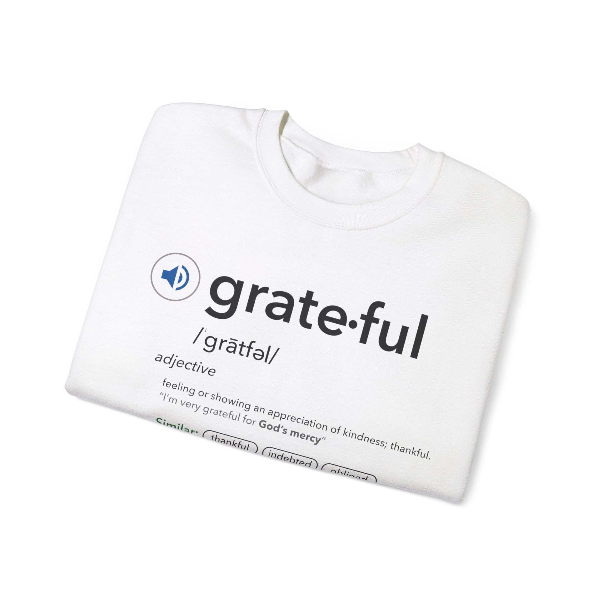 Grateful Definition/Search Result Sweatshirt