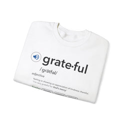 Image of Grateful Definition/Search Result Sweatshirt