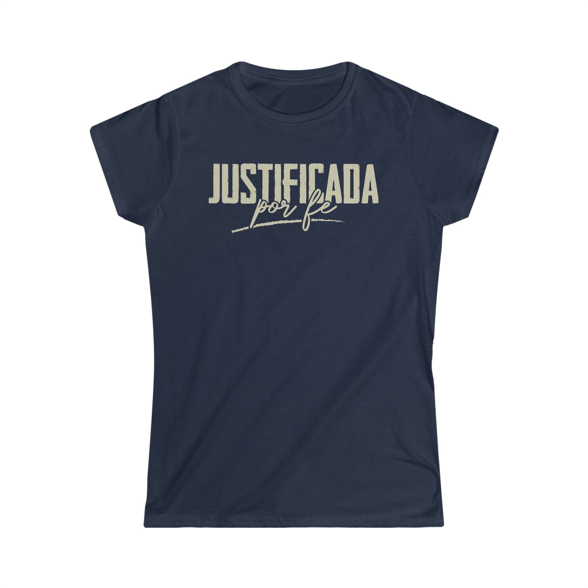 Justificada por Fe Camisa Cristiana de Mujer - Joe Camilo Designs