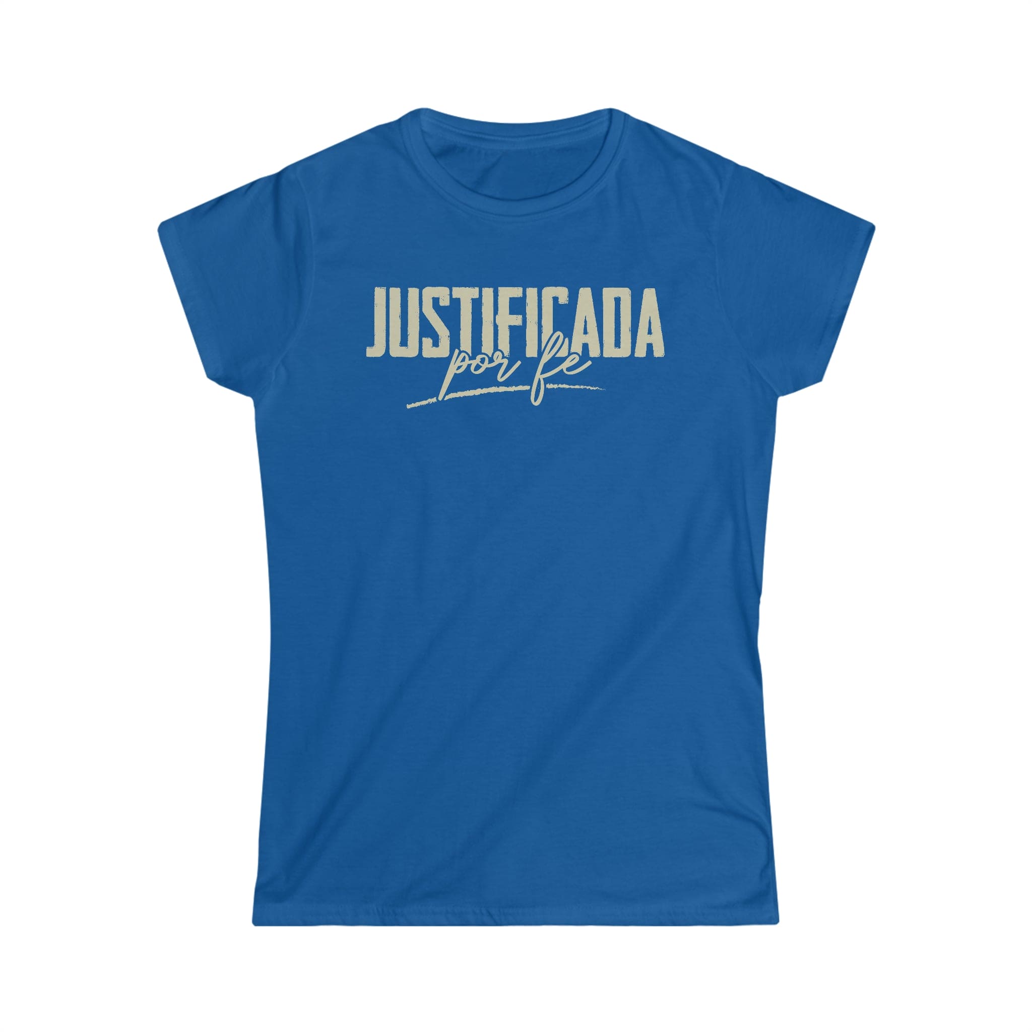 Justificada por Fe Camisa Cristiana de Mujer - Joe Camilo Designs