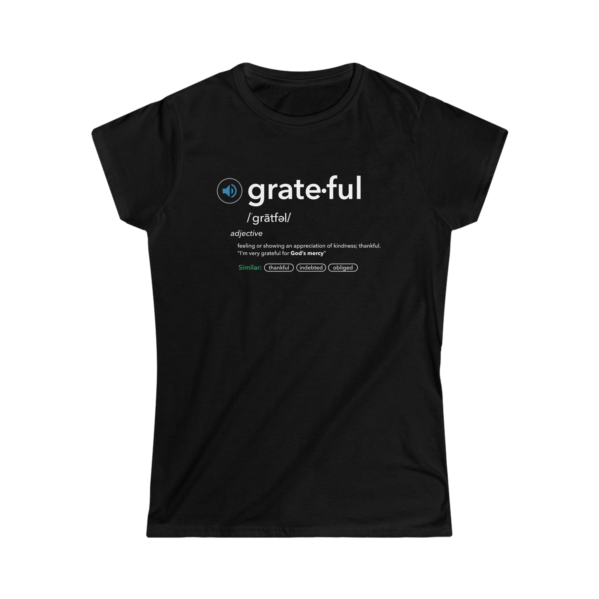 Grateful Definition/Search Result Women Shirt - Joe Camilo Designs