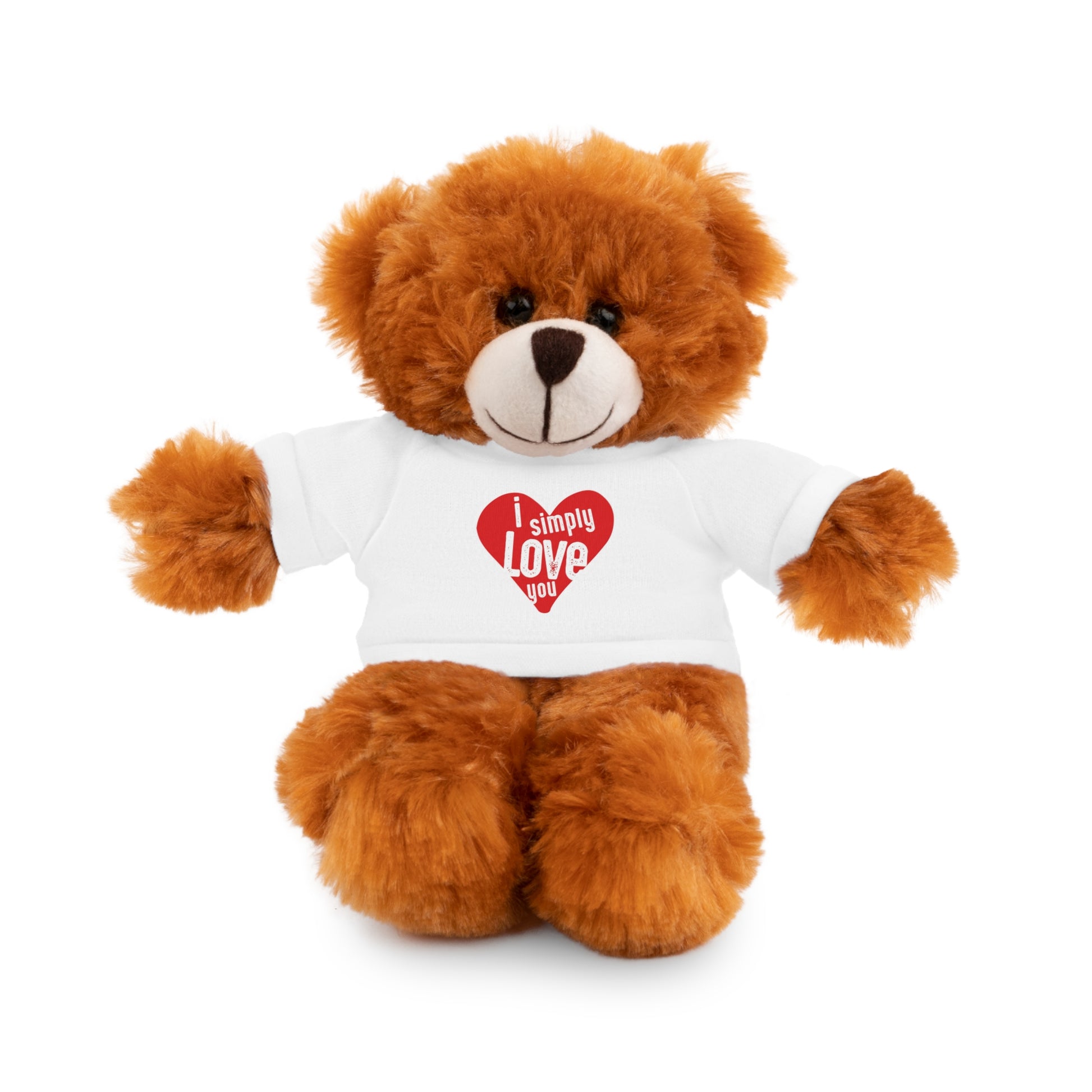 "I Simply Love You" Stuffed Animals with Tee