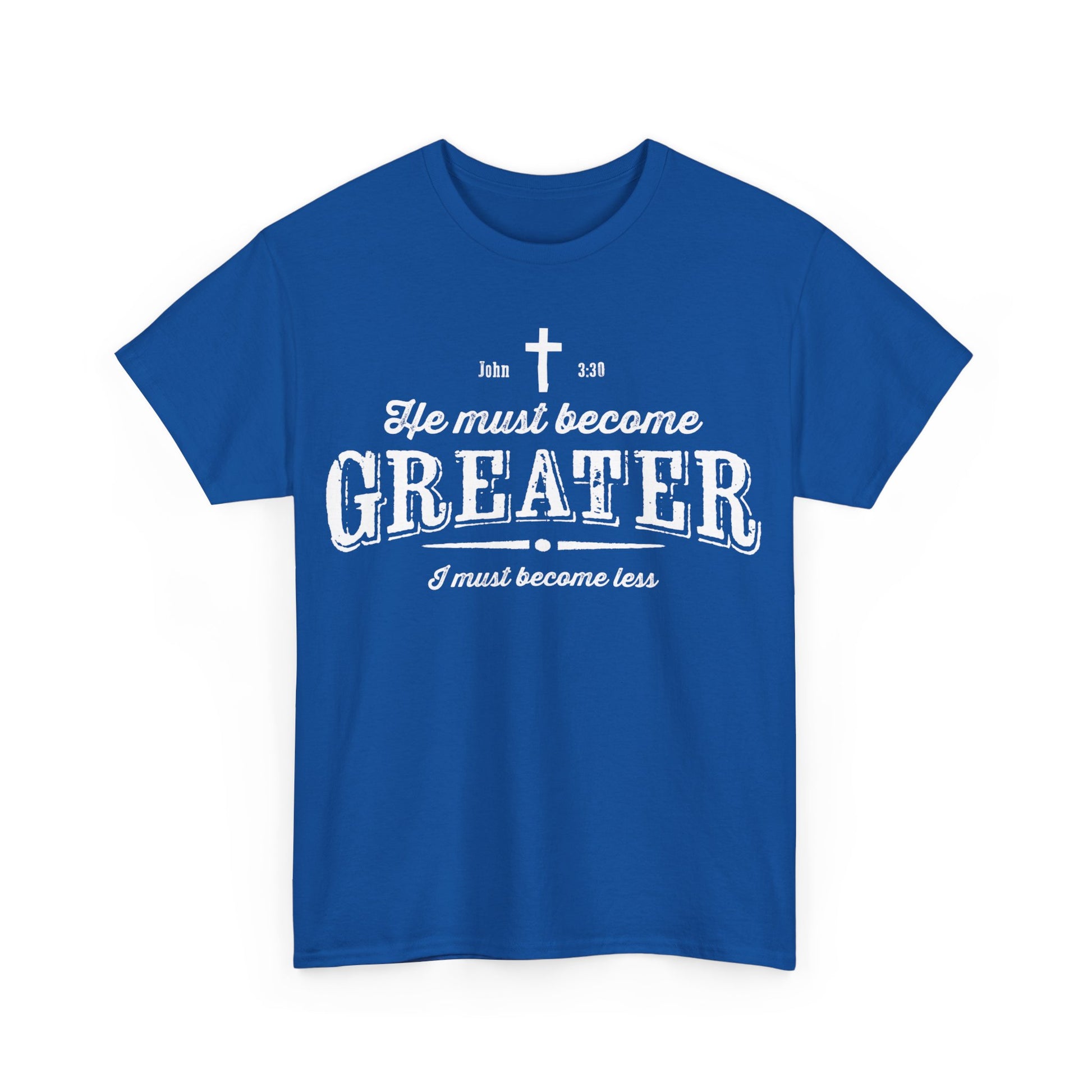 He Must Become Greater Vintage Shirt