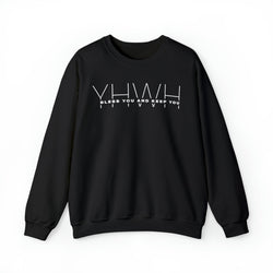 Image of YHWH (Jehovah/Yahweh) Bless you and Keep You Christian Sweatshirt - Joe Camilo Designs