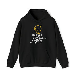 Image of Called to be Light Christian Hoodie with Light Bulb - Joe Camilo Designs