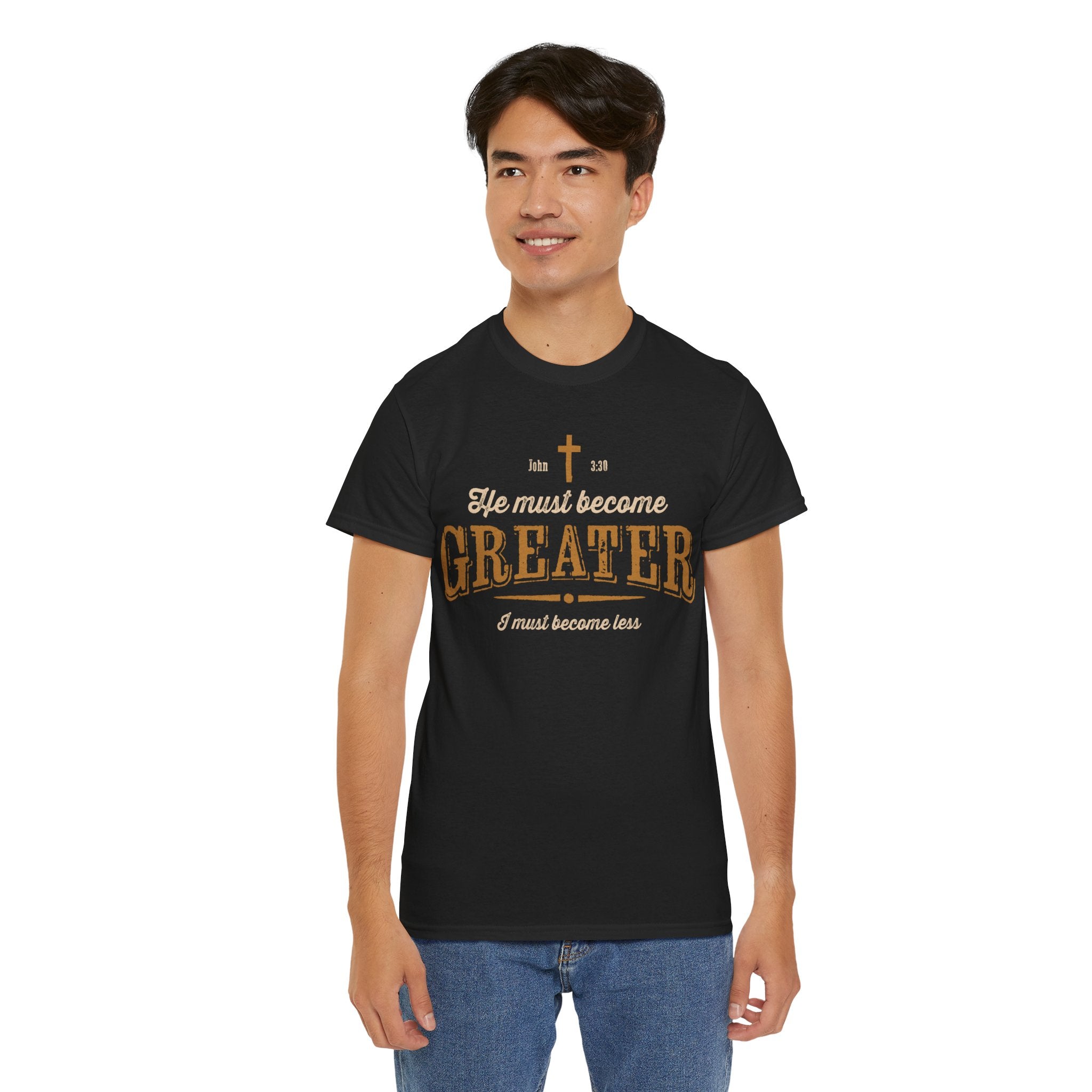 He Must Become Greater Vintage Shirt