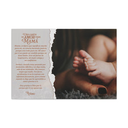 Image of Carta de Amor para Mamá - Canvas