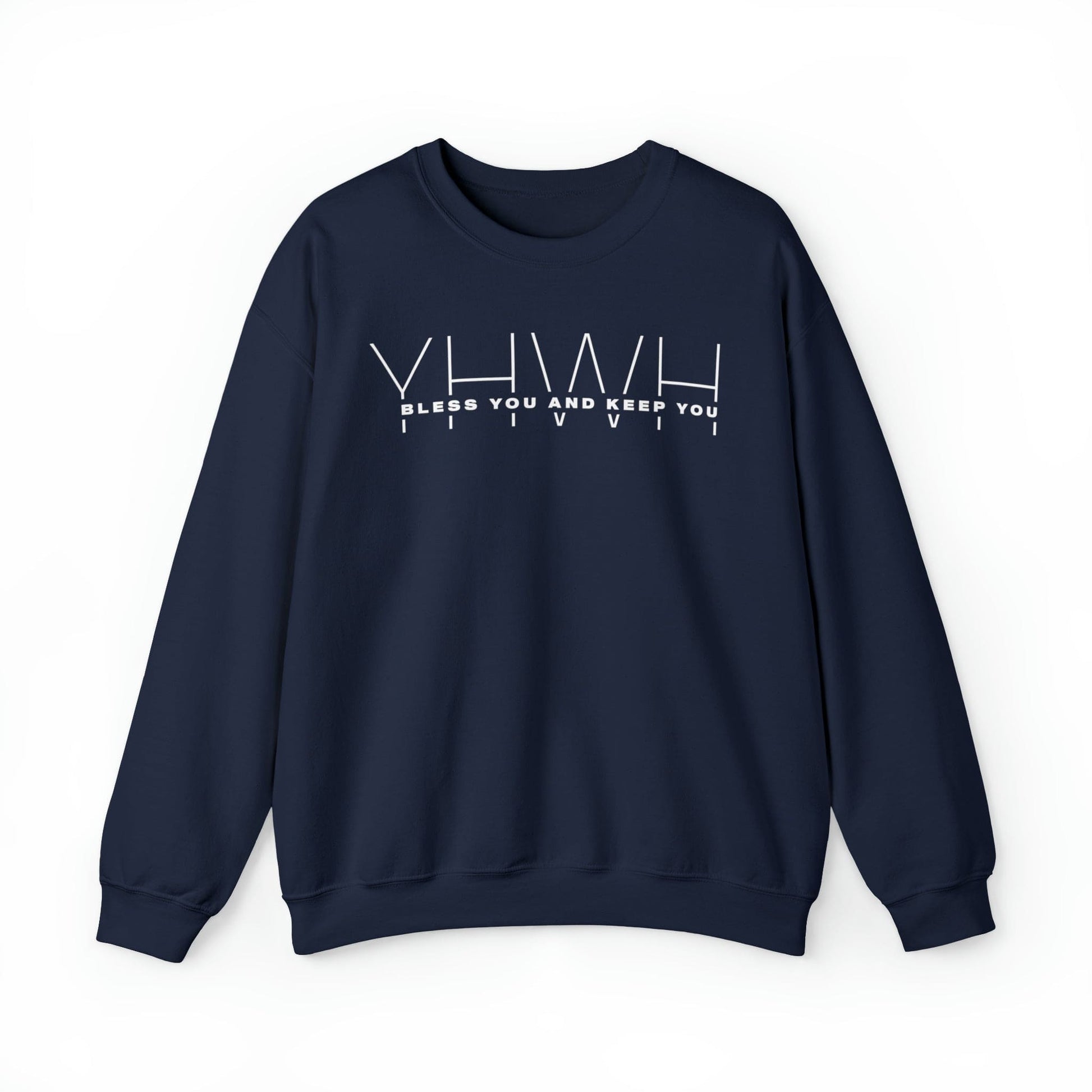 YHWH (Jehovah/Yahweh) Bless you and Keep You Christian Sweatshirt - Joe Camilo Designs