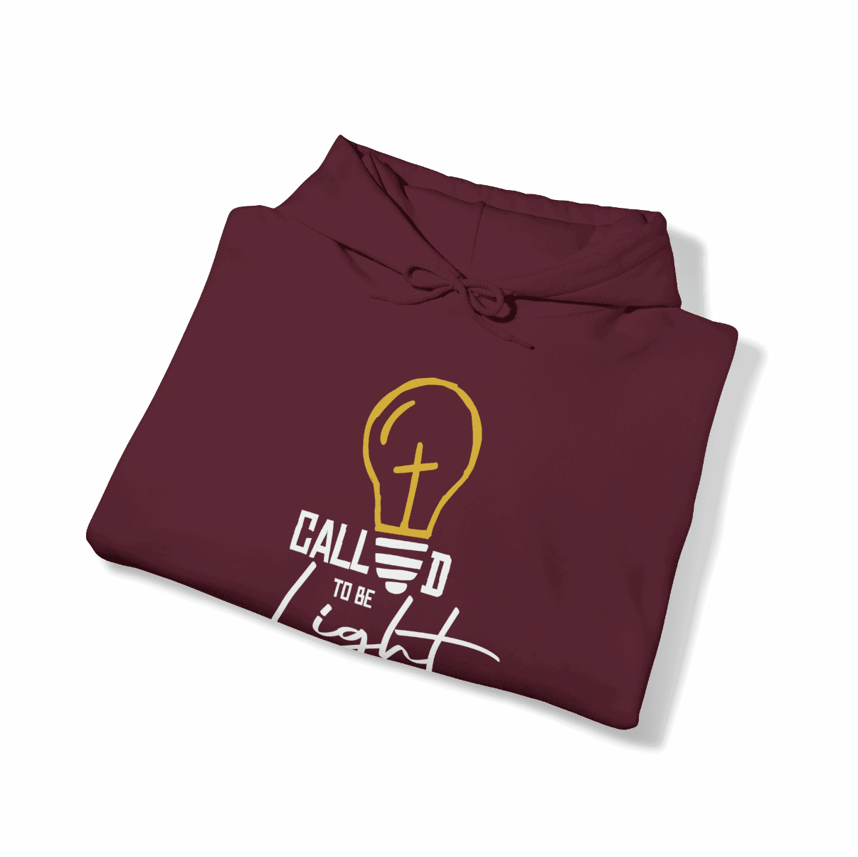 Called to be Light Christian Hoodie with Light Bulb - Joe Camilo Designs