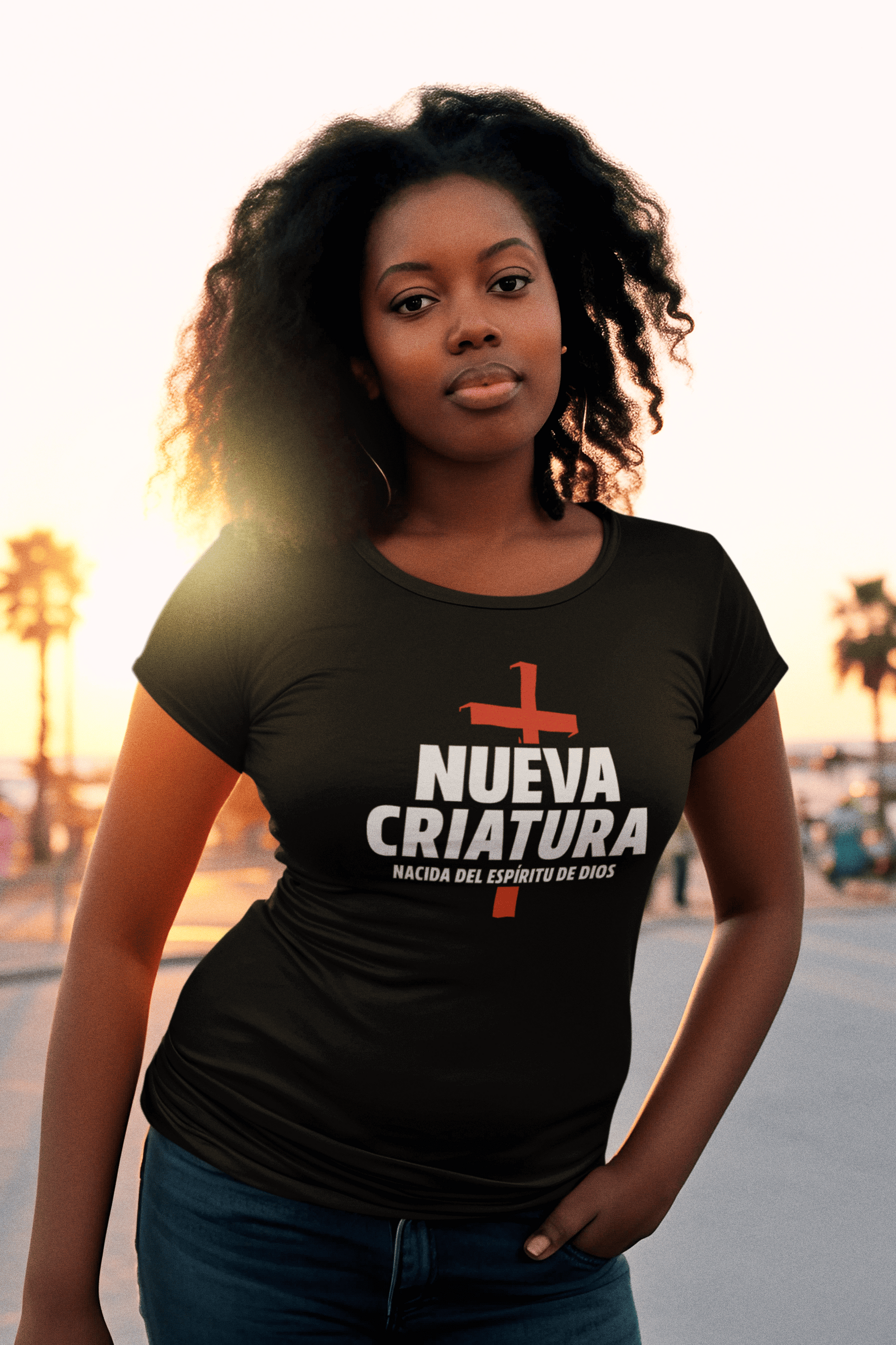 Nueva Criatura Camisa Cristiana para Mujer - Joe Camilo Designs