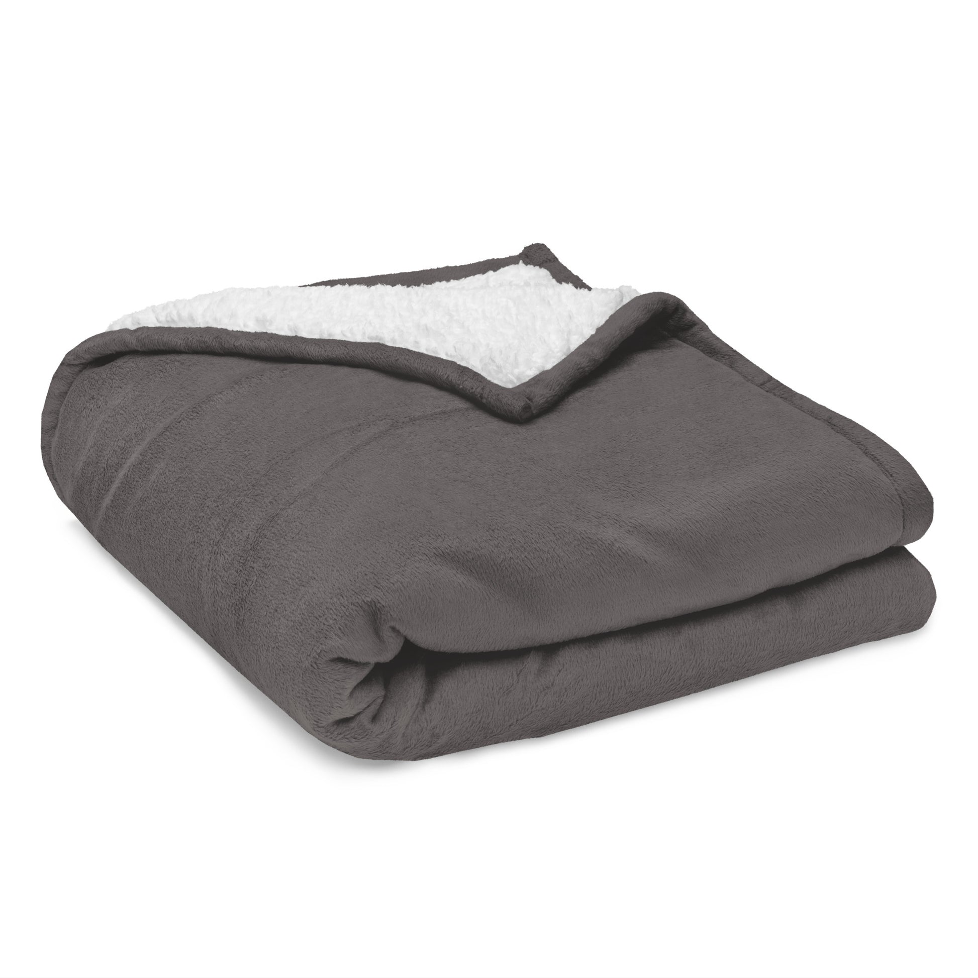 "Amada por Dios" - Bordado - Premium Sherpa Blanket