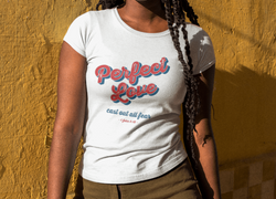 Image of Perfect Love Women Christian Shirt - Joe Camilo Designs