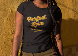 Image of Perfect Love Women Christian Shirt - Joe Camilo Designs