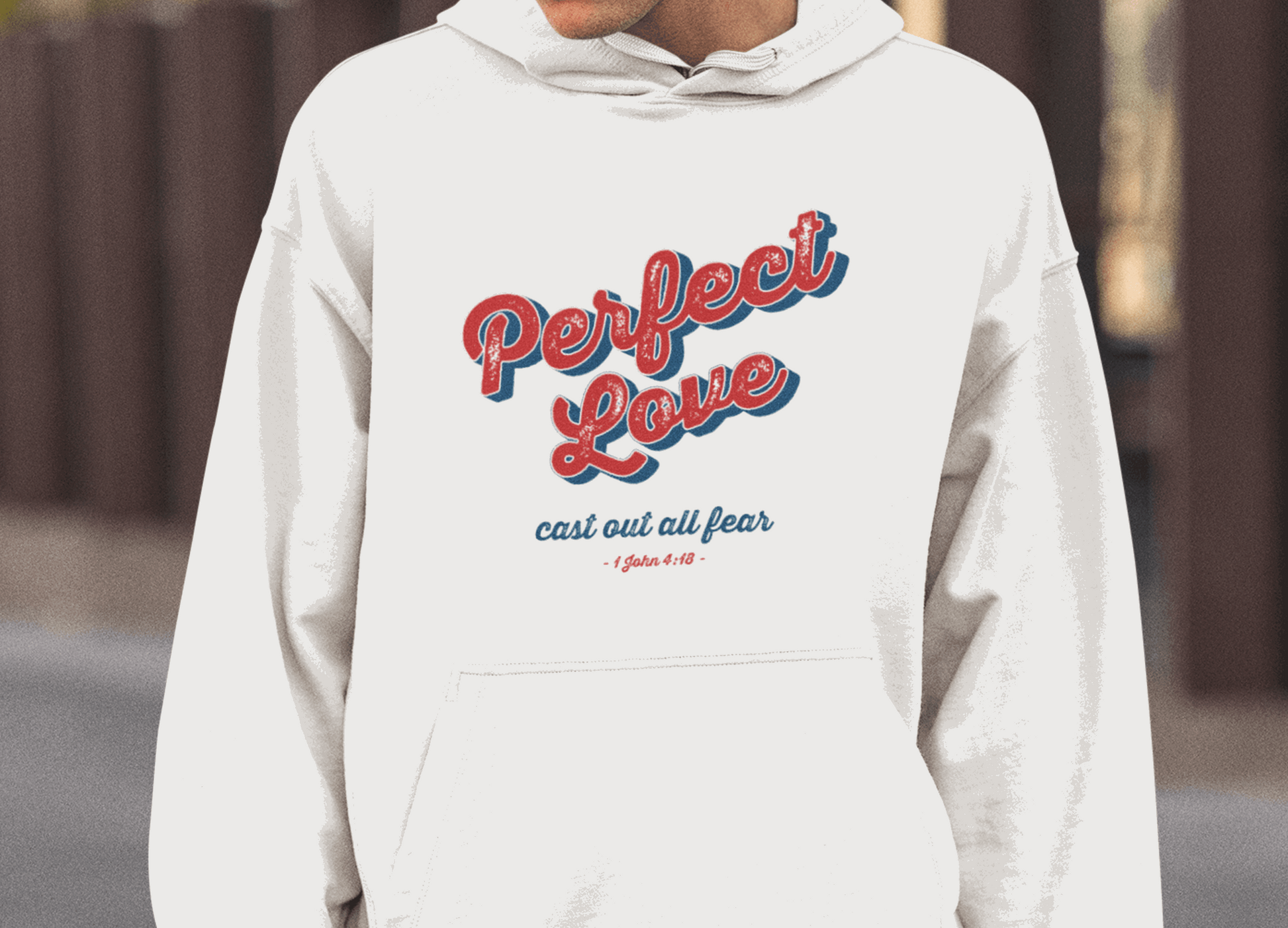 Perfect Love Christian Vintage Hoodie - Joe Camilo Designs