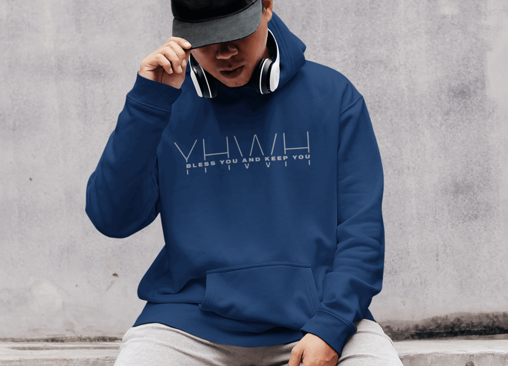 YHWH (Jehovah/Yahweh) Bless you and Keep You Christian Hoodie - Joe Camilo Designs