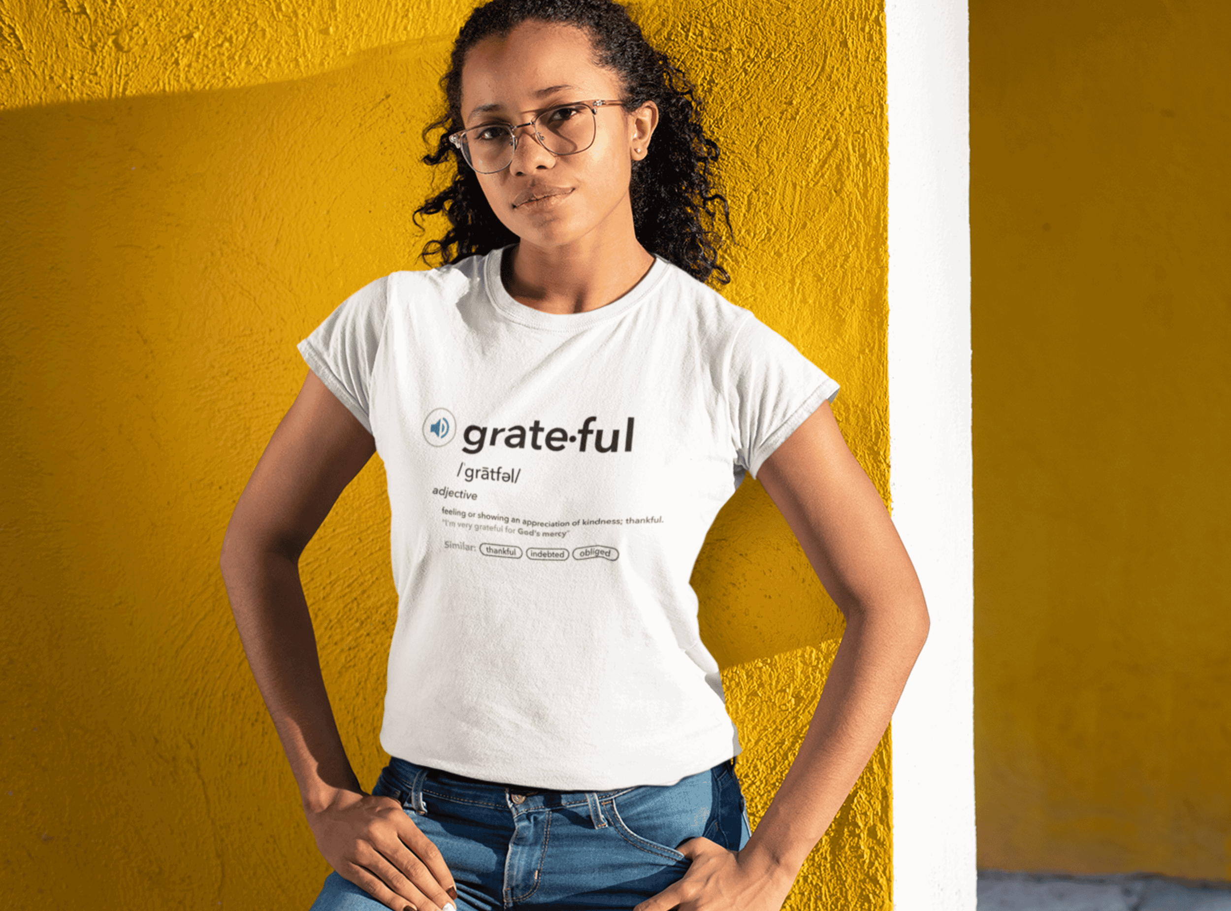 Grateful Definition/Search Result Women Shirt - Joe Camilo Designs