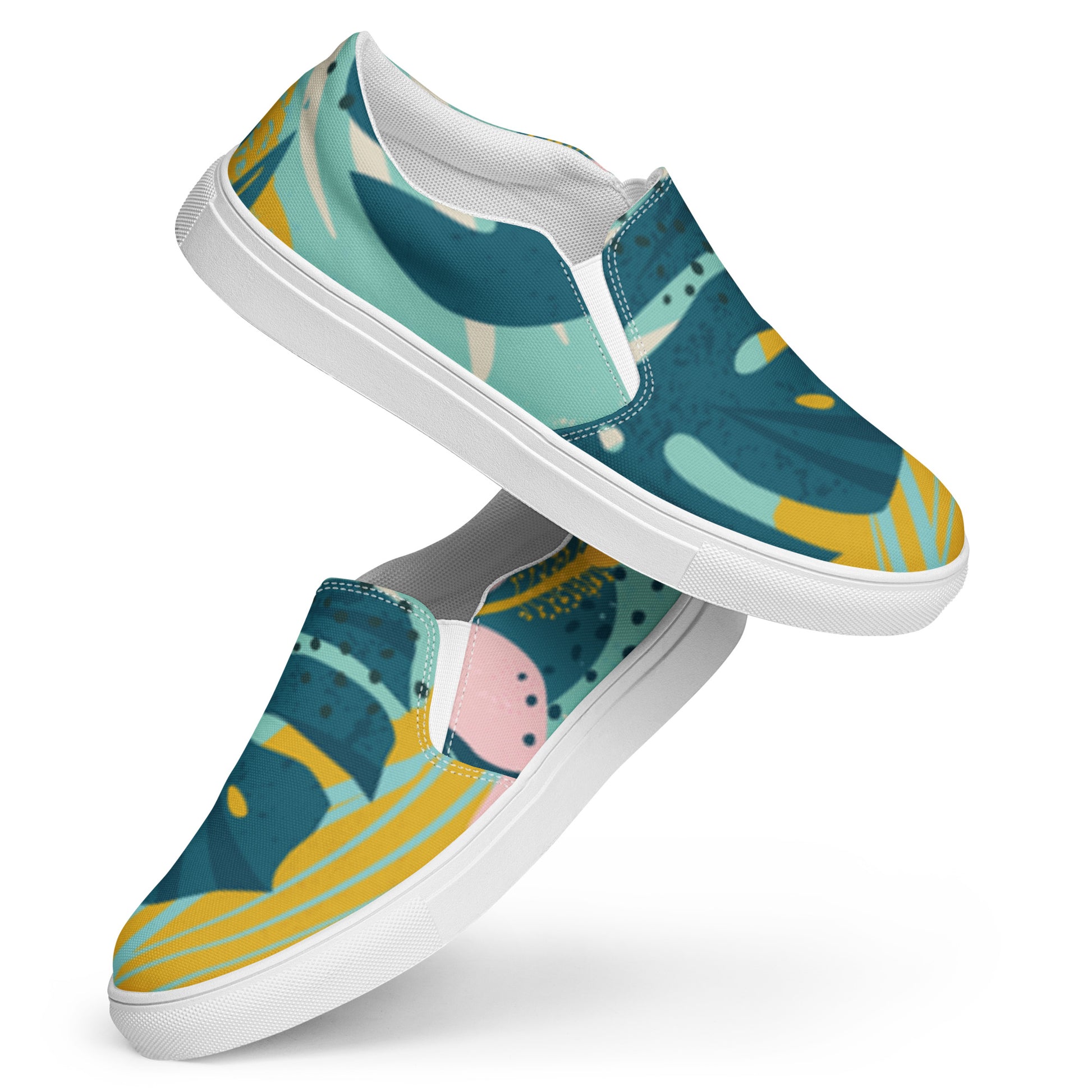 "Pleasant Breeze" Men’s Slip-on Canvas