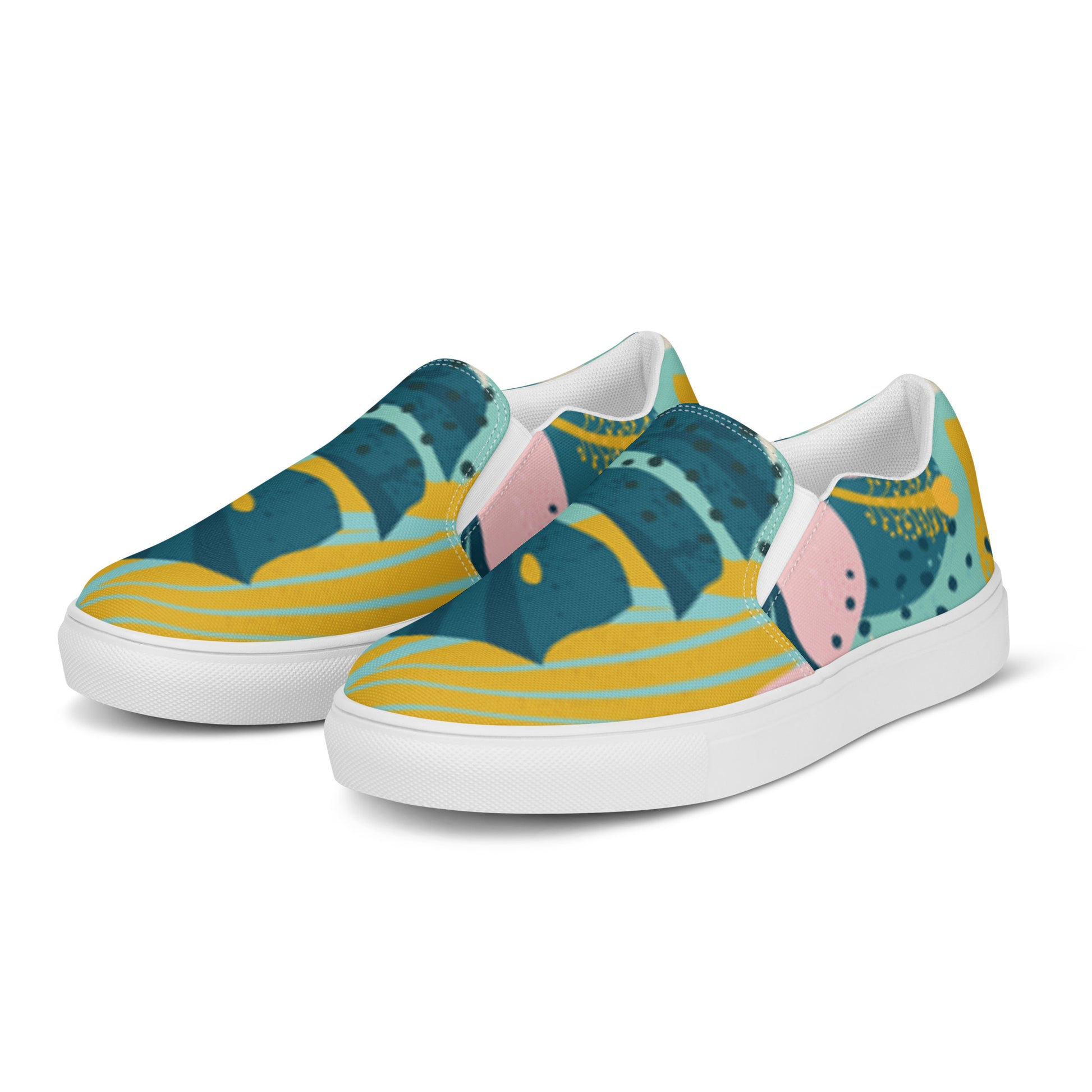 "Pleasant Breeze" Men’s Slip-on Canvas