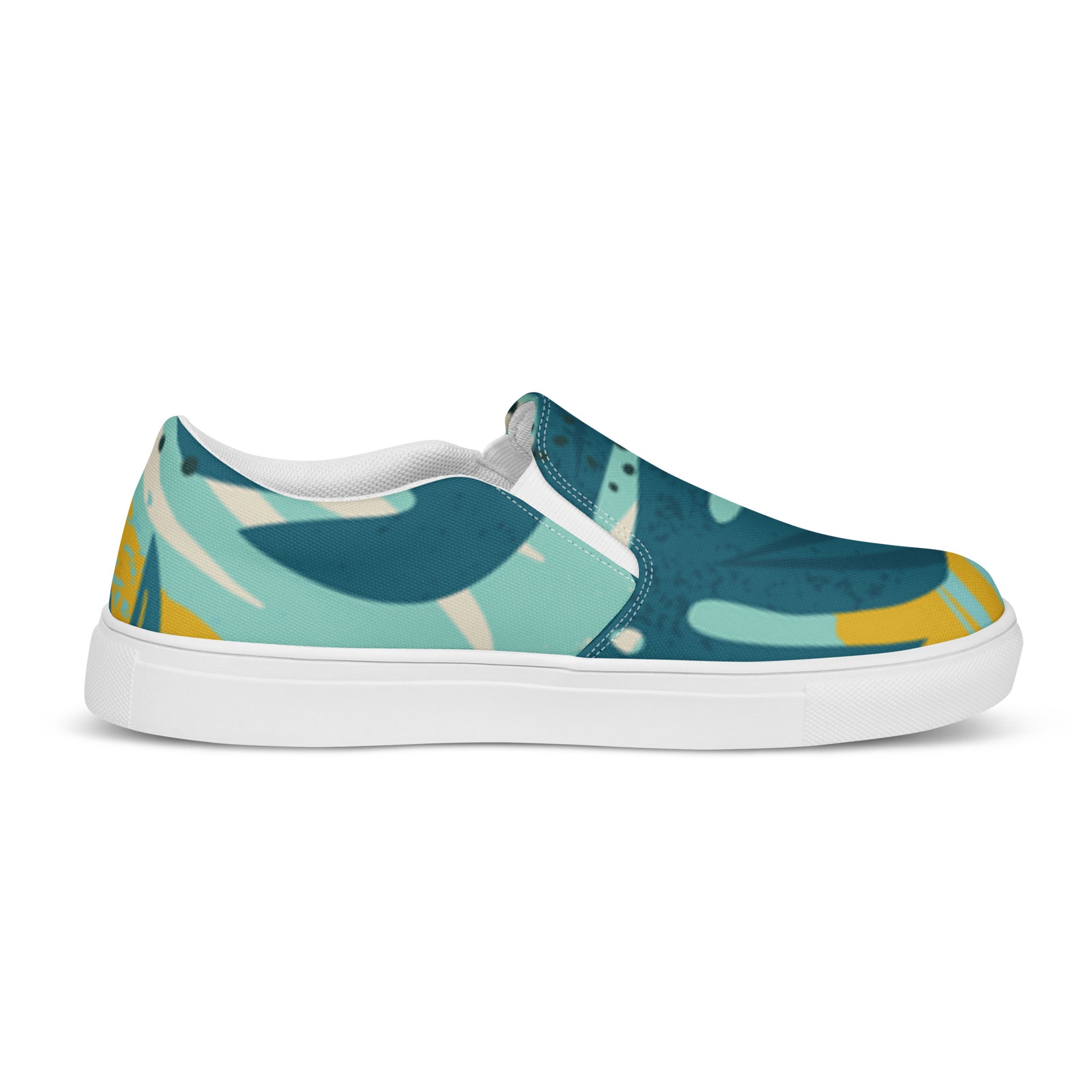 "Pleasant Breeze" Men’s Slip-on Canvas